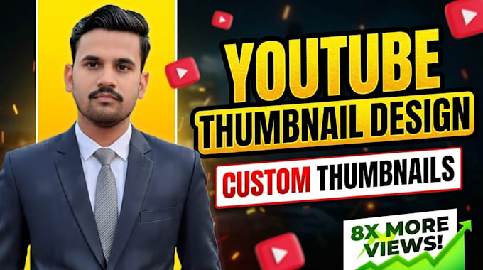 desgin viral high CTR youtube thumbnail