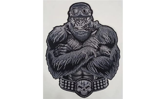 do custom embroidered biker patch set, personalized motorcycle club back patch