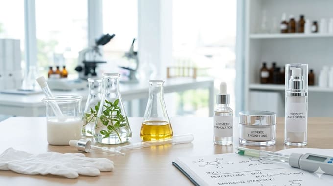 reverse engineer any cosmetic product and skincare formula