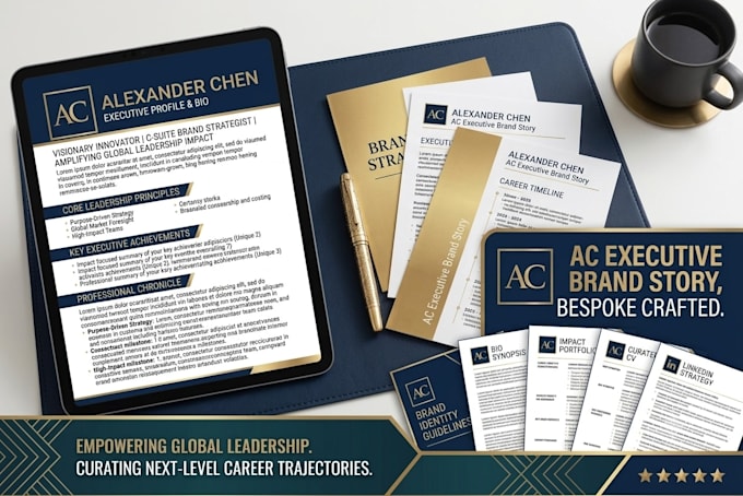 craft your personal branding statement executive bio and professional summary