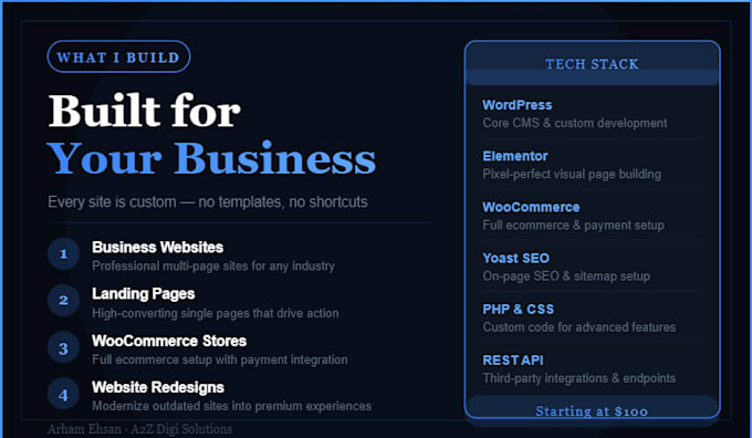 create a stunning wordpress website with elementor