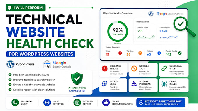 fix google search console indexing errors for wordpress