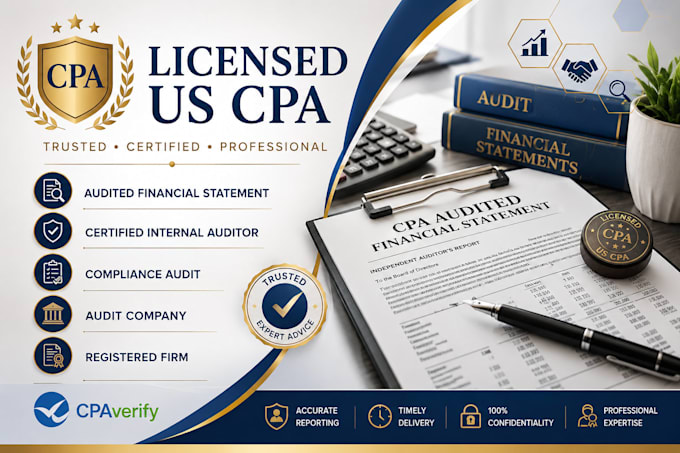 prepare CPA financial statements income verification letter
