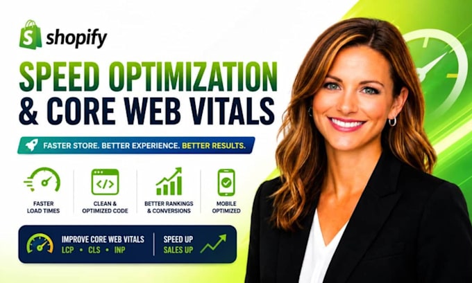 fix shopify speed optimization, core web vitals and page load issues fast