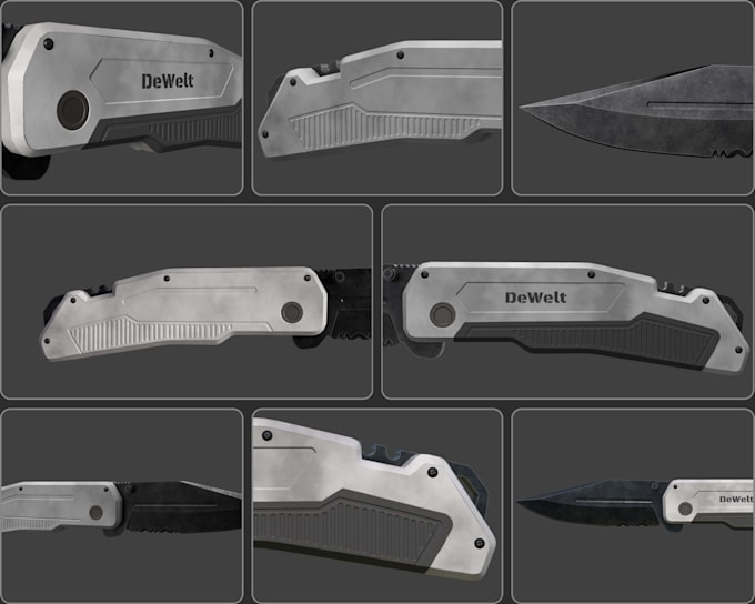 texture hard surface models for games and cinematics