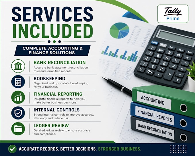 do bank reconciliation and accounting reports