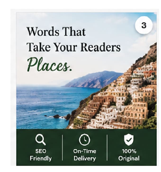 write engaging travel and tourism articles and blog posts
