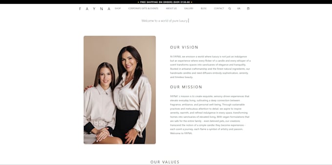create premium responsive websites