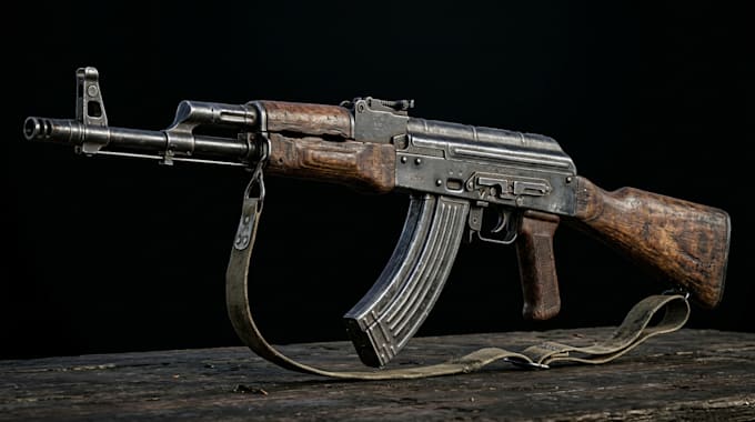 create 3d gun model, weapon design and game asset fivem gun, 3d weapon model