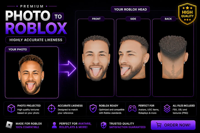create a custom roblox ugc head