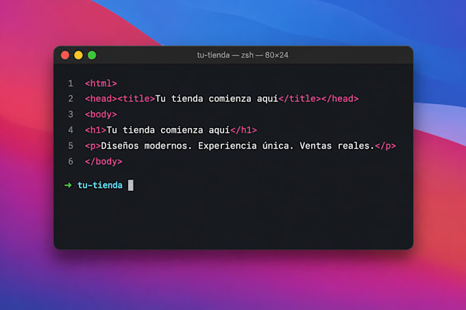 crearé una página web moderna y profesional con HTML, CSS y javascript