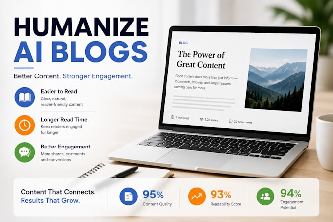 rewrite blog posts for better readability and engagement