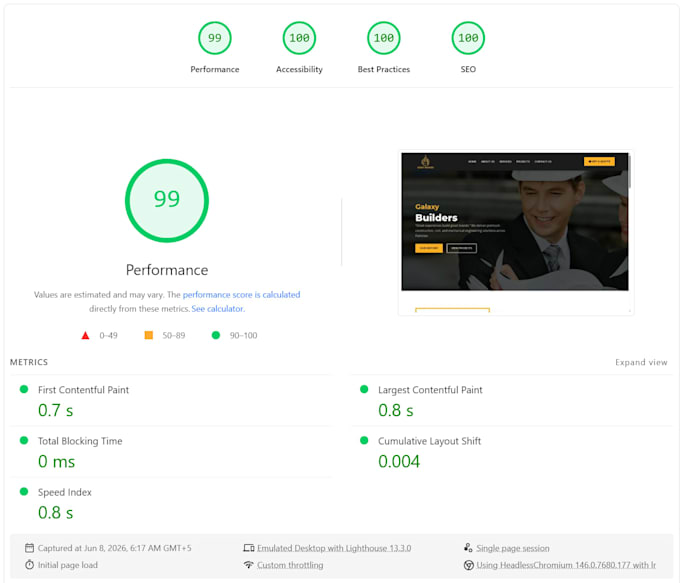 fix core web vitals and optimize nextjs or wordpress speed