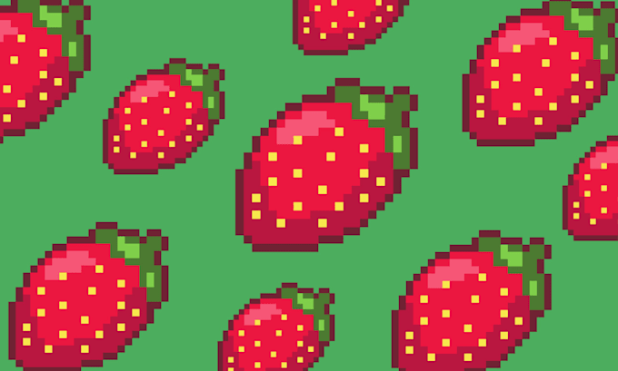 design pixel art icons, items, and game assets