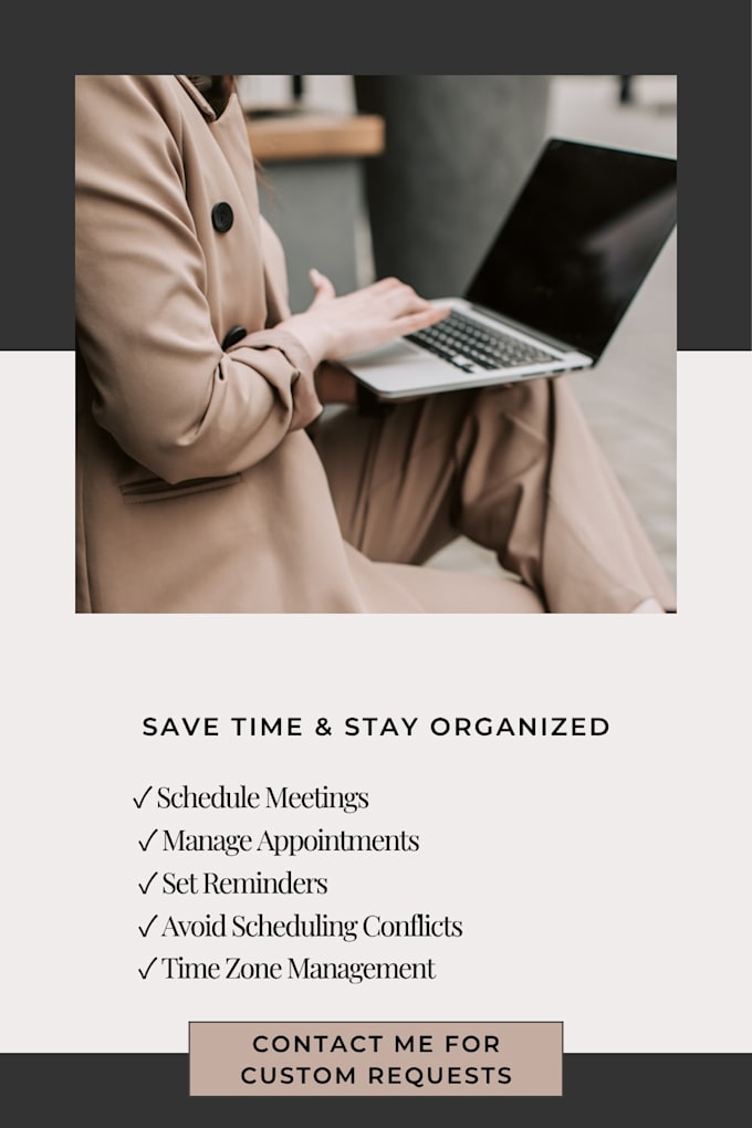 manage your calendar, appointments and scheduling