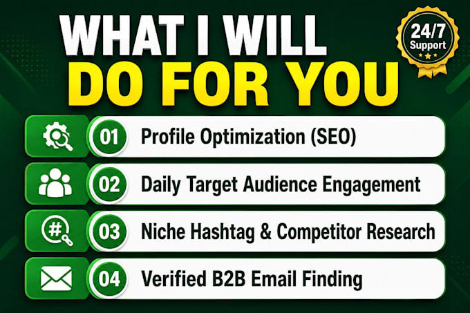 be your linkedin manager for organic growth