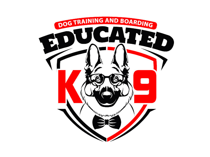 design a modern dog security logo
