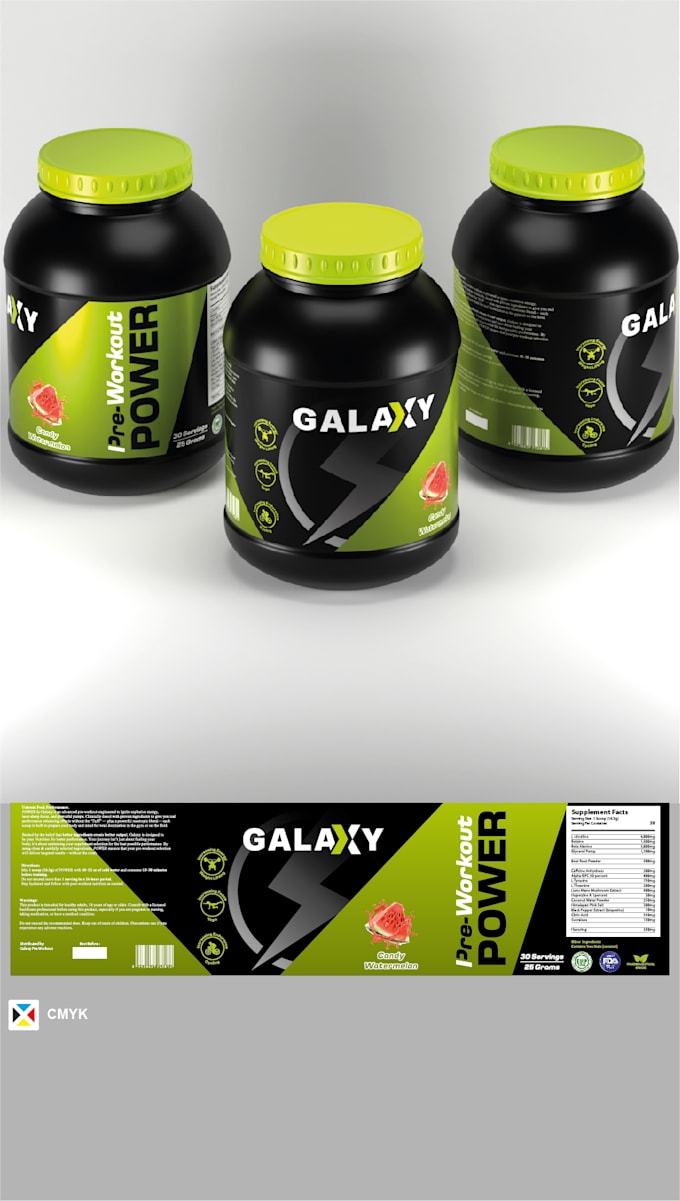 label and box packaging design