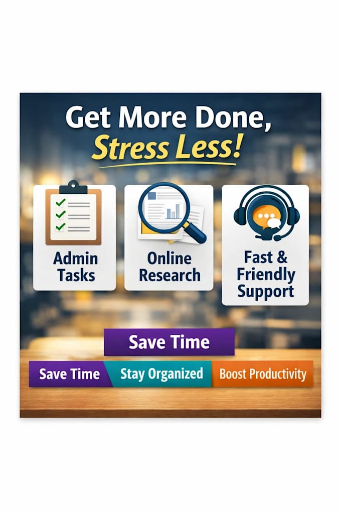be your reliable virtual admin assistant