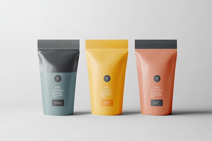 design premium coffee packaging, labels, and branding