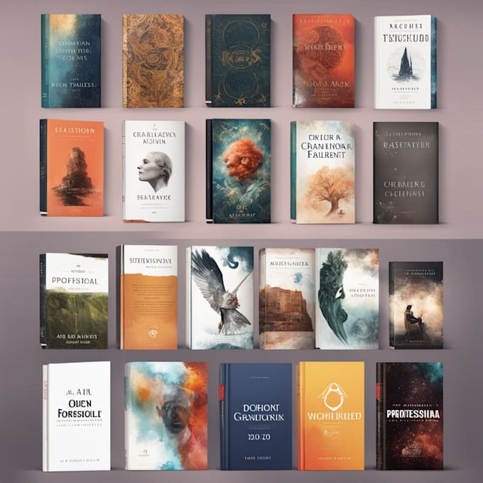 design a professional book cover