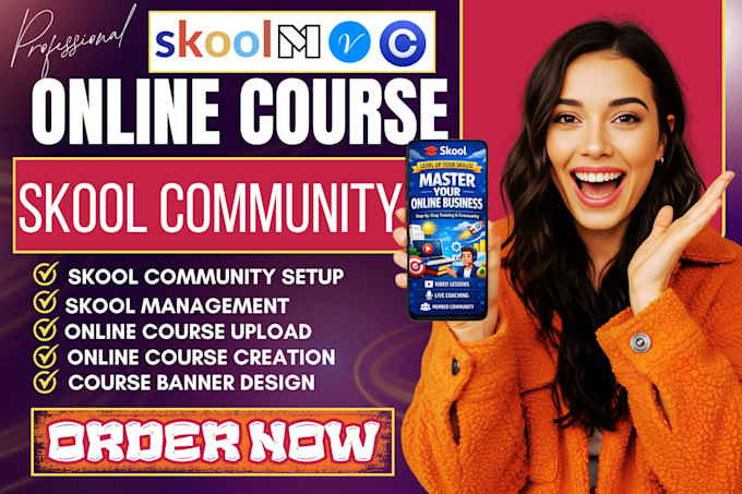 setup skool community online course creation circle so skool community manager