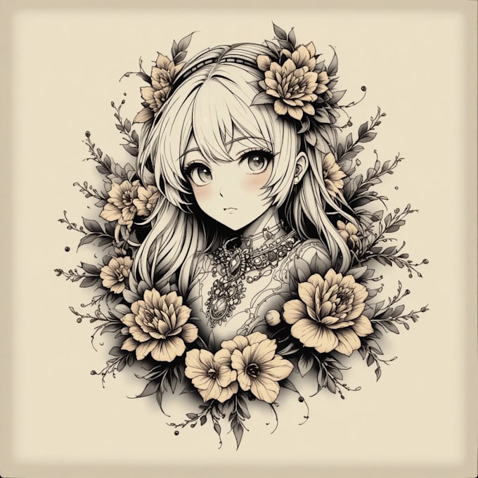make your dream anime tattoo design