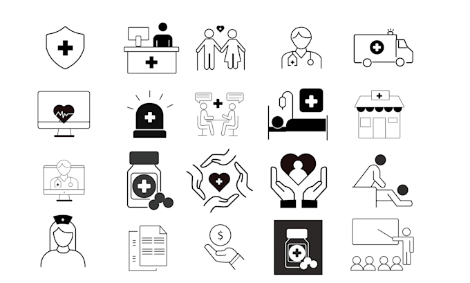 design ultra crisp vector icons for you