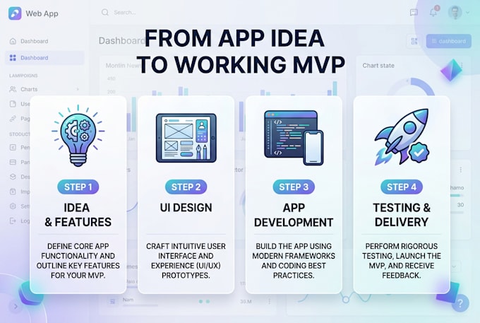 build web app mvp or a website for your business or startup