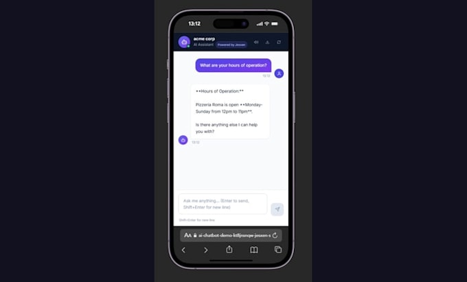 build a custom ai chatbot for your business
