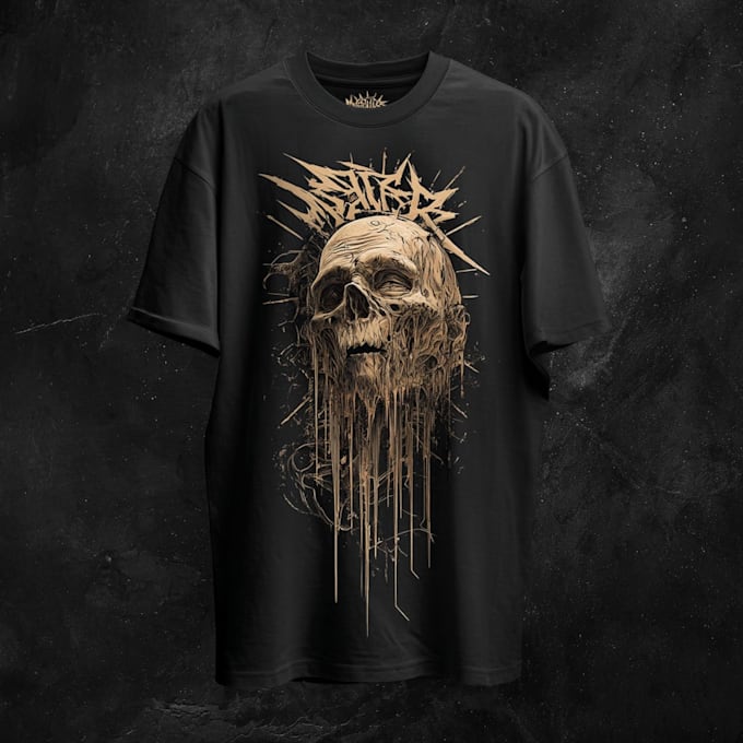 make metal, punk, hardcore, horror tshirt designs