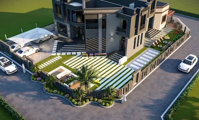 design 3d architectural project visualization using structure studio software