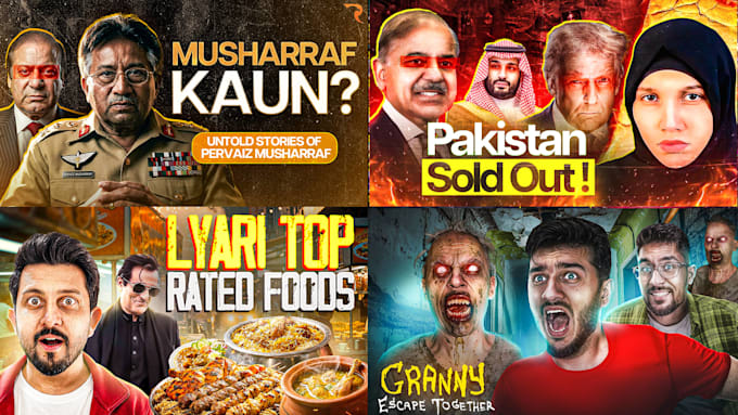 design eye catching thumbnails to boost CTR