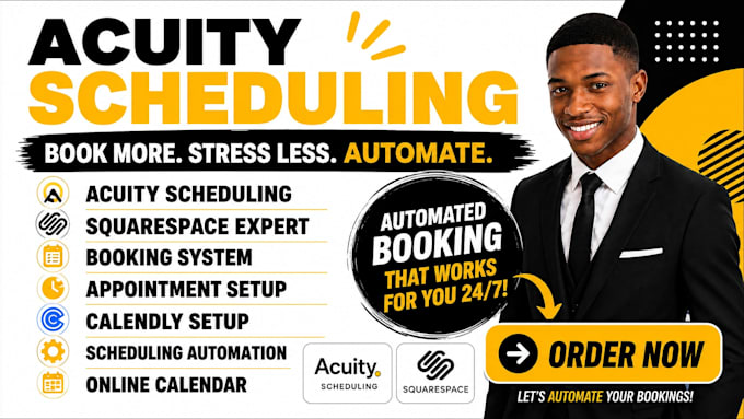 acuity scheduling booking appointment squarespace website design and redesign