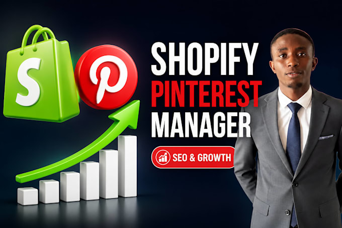be your pinterest marketing manager and growth expert for shopify