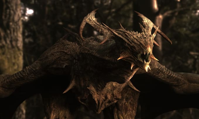 do custom 3d animal model 3d character 3d realistic creature stl for 3d printing