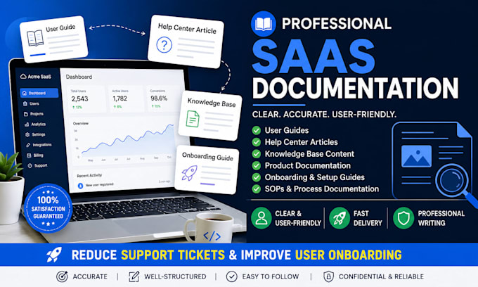 write sass user guide help docs that reduce support ticket