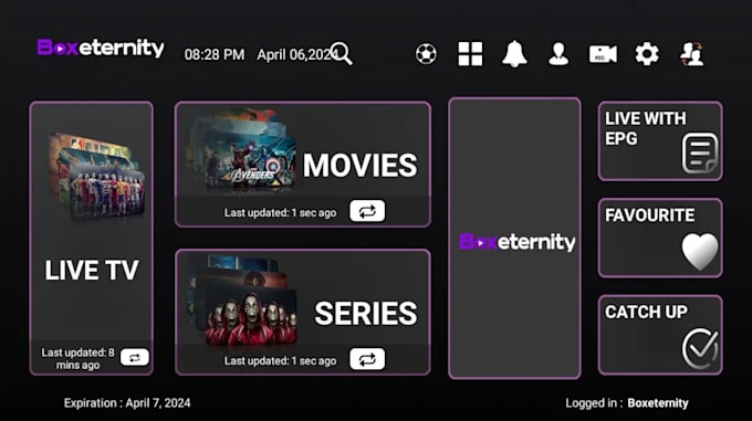 launch a iptv platform with custom features