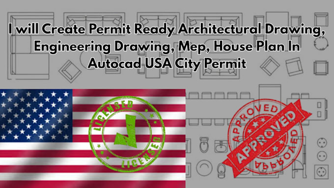 create residential permit ready architectural drawing engineering drawing, mep
