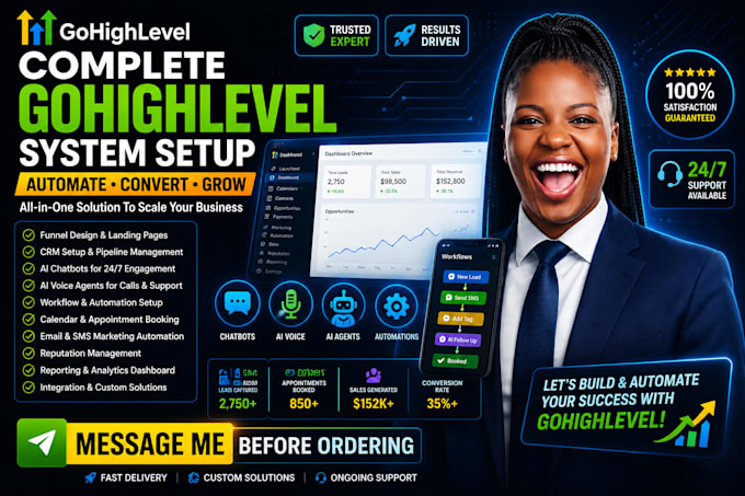 ghl migration ghl website ghl funnel ghl virtual assistant ghl saas onboarding