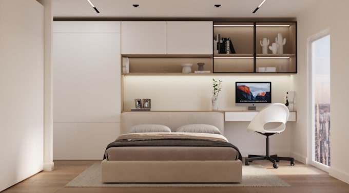 do residential interior design, 2d floor plans, and photorealistic 3d rendering