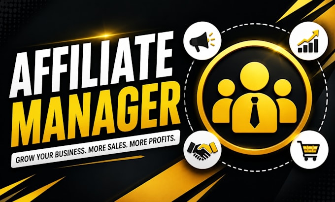 be your affiliate manager for ecommerce affiliate programs