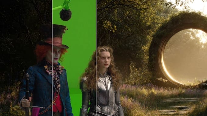 do vfx horror composting, special effect, vfx composting, for film production