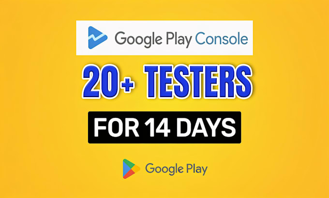 provide 12 testers for google play console closed testing
