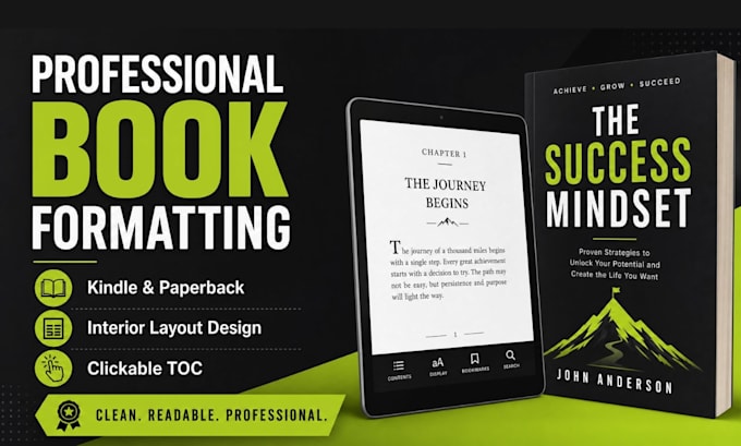 do book formatting ebook formatting book layout design kindle book formatting