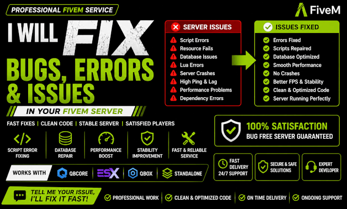 fix fivem server lag and boost performance