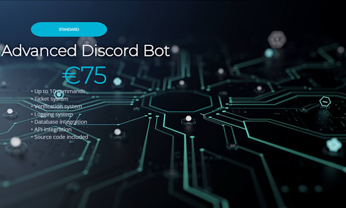 develop a custom discord bot for your server