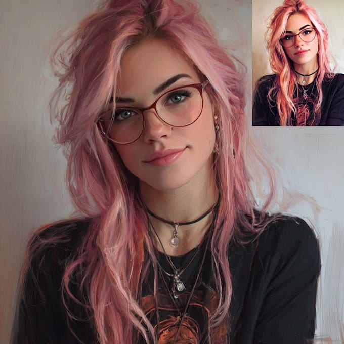 do realistic or fantasy portrait