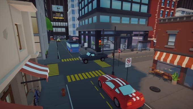 design high quality roblox city map, sci fi or simulator map with full system