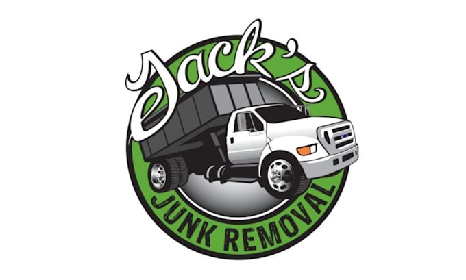 junk removal logo design cleaning pressure